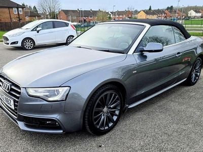 Used Audi A5 Cabriolet S-Line 170 HP (125 kW) 2012 Grey Cabriolet