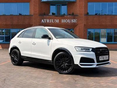Used Audi Q3 Black Edition 150 HP (110 kW) 2017 White SUV