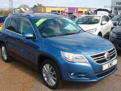 Used VW Tiguan Sportline 170 HP (125 kW) 2011 Blue SUV