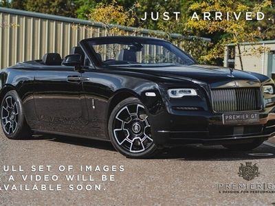 used Rolls Royce Dawn V12 BLACK BADGE. 21'' CARBON COMPOSITE WHEELS. LAMBSWOOL MATS. HUD. Convertible