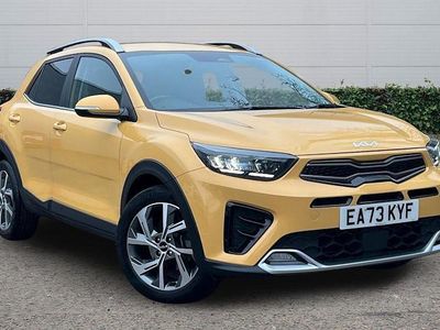 Used Kia Stonic GT-Line 101 HP (74 kW) 2023 Yellow SUV