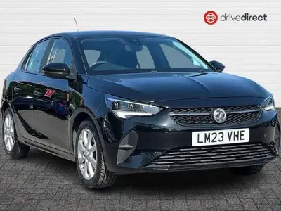 Begagnad Vauxhall Corsa Design Edition 75 HK (55 kW) 2023 Svart Halvkombi
