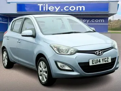 Begagnad Hyundai i20 Active 2014 Blå Halvkombi