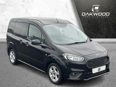 Used Ford Tourneo Courier Zetec 100 HP (73 kW) 2020 Black MPV