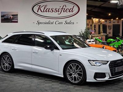 White Used 2019 Audi A6 Black Edition Estate | £22,400 (A bit pricey)