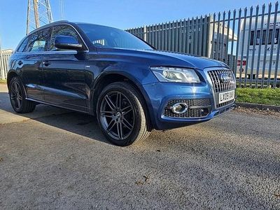 Blue Used 2009 Audi Q5 S-Line SUV | £7,500 (A bit pricey)
