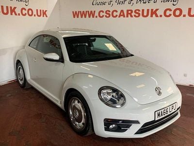 Used VW Beetle Design 105 HP (77 kW) 2016 White Hatchback