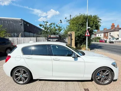 Used BMW M135 Comfort Edition 2013 White Hatchback