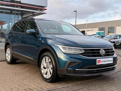 Blue Used 2022 VW Tiguan Life SUV | £15,389 (Fair price)