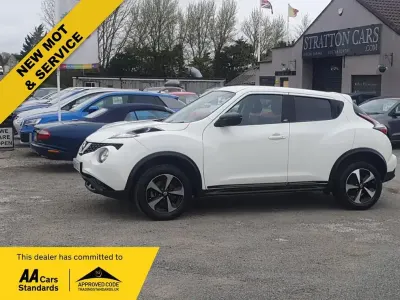Used Nissan Juke 112 HP (82 kW) 2018 White SUV