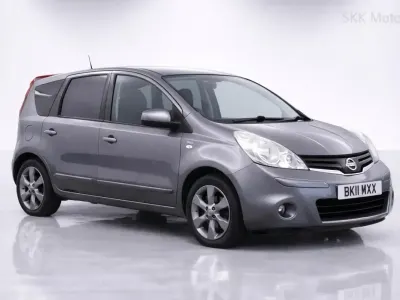 Używany Nissan Note N-TEC 110 KM (80 kW) 2011 Szary Hatchback