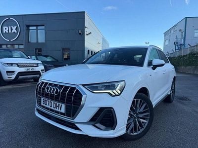White Used 2020 Audi Q3 S-Line SUV | £18,899 (A bit pricey)