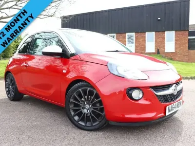 Used Vauxhall Adam Glam 100 HP (73 kW) 2014 Red Hatchback