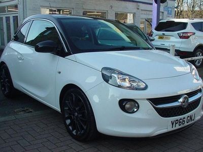 Used Vauxhall Adam Glam 70 HP (51 kW) 2016 White Hatchback