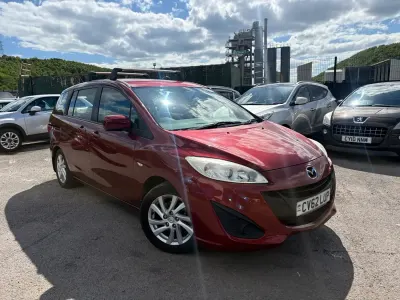 Usado Mazda 5 115 HP (84 kW) 2012 Vermelho Monovolume