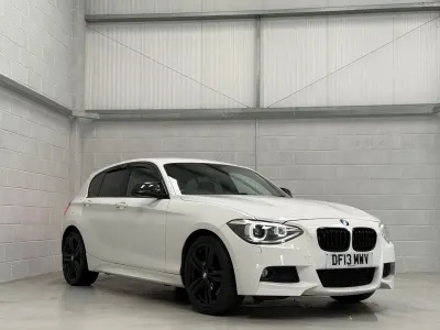 Begagnad BMW 120 M Sport 2013 Vit Halvkombi