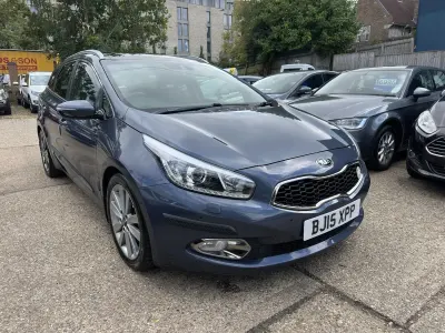 Used Kia Ceed 2015 Blue Hatchback