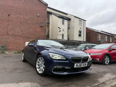 Begagnad BMW 640 Comfort Edition 2016 Blå Sportkupé
