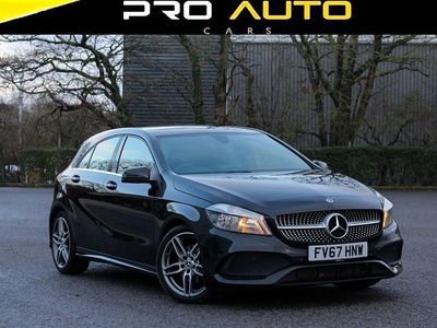 Black Used 2017 Mercedes A180 AMG line Hatchback | £8,800 (Fair price)