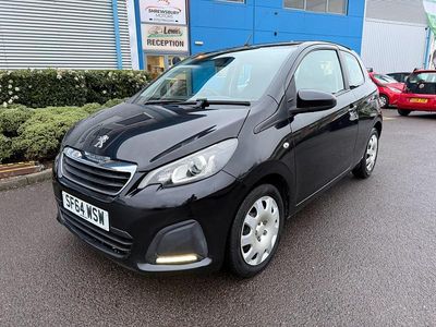 Used Peugeot 108 Active 68 HP (50 kW) 2014 Black Hatchback