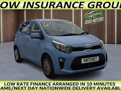 Used Kia Picanto 66 HP (48 kW) 2022 Blue Hatchback