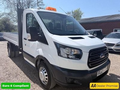 Begagnad Ford Transit 130 HK (95 kW) 2019 Vit Cab