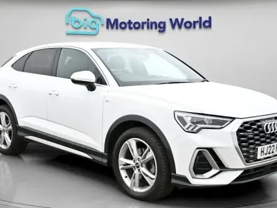 Used Audi Q3 Sportback S-Line 150 HP (110 kW) 2021 White SUV
