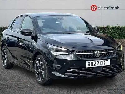 Used Vauxhall Corsa Edition 100 HP (73 kW) 2022 Black Hatchback