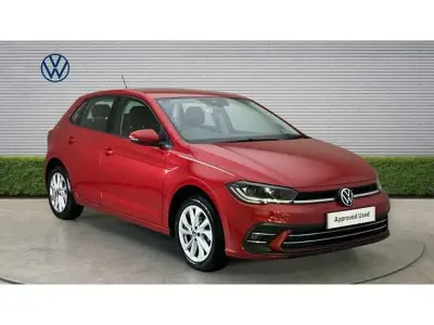 Used VW Polo Style 95 HP (69 kW) 2022 Red Hatchback