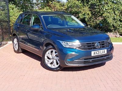 Blue Used 2021 VW Tiguan Life SUV | £17,998 (Fair price)