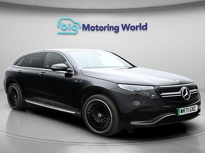 Used Mercedes EQC400 AMG line 300 kW (408 HP) 2021 Black SUV