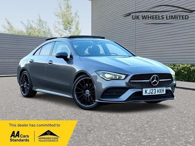 Grey Used 2023 Mercedes CLA180 AMG Line Premium Plus Sedan | £23,990 (A bit pricey)