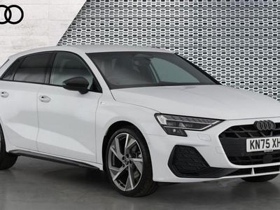 Used Audi A3 Black Edition 150 HP (110 kW) 2025 White