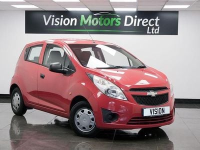 Red Used 2010 Chevrolet Spark Hatchback | £2,240 (Fair price)