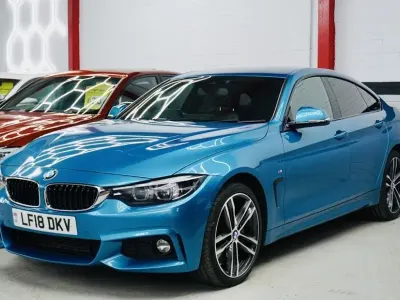 Used BMW 435 M Sport 313 HP (230 kW) 2018 Blue Coupe