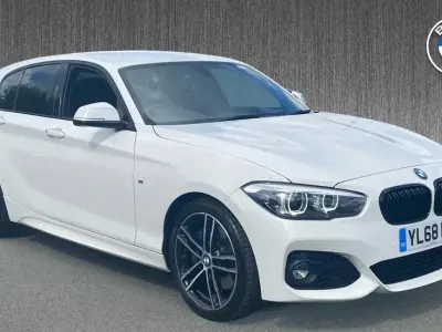 Usado BMW 118 M Sport 148 CV (108 kW) 2018 Blanco Utilitario