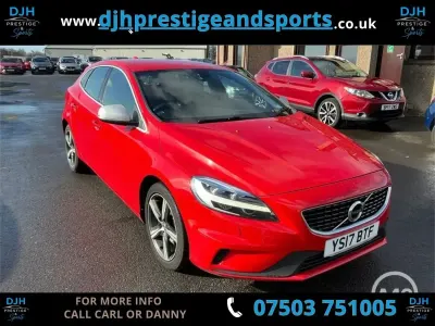 Usado Volvo V40 R-Design 120 CV (88 kW) 2017 Rojo Utilitario