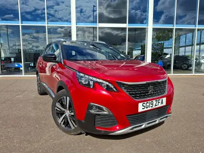 Used Peugeot 3008 GT-line 130 HP (95 kW) 2019 Red SUV