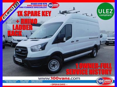 Used Ford Transit 130 HP (95 kW) 2022 White Van