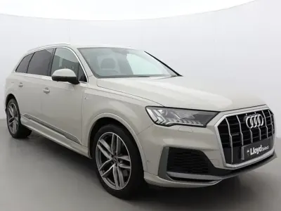 Begagnad Audi Q7 S-Line 340 HK (250 kW) 2022 Beige SUV