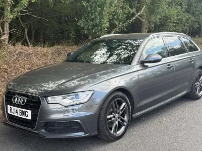 Used Audi A6 S-Line 187 HP (137 kW) 2014 Grey Estate
