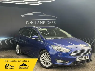Used Ford Focus Titanium X 150 HP (110 kW) 2015 Blue Estate