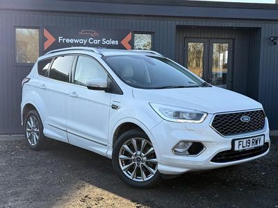 White Used 2019 Ford Kuga Vignale SUV | £15,490 (Fair price)