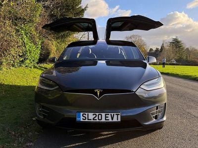 Grey Used 2020 Tesla Model X Performance SUV | £34,995 (Fair price)
