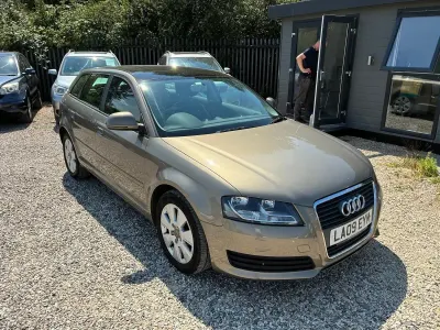 Used Audi A3 102 HP (75 kW) 2009 Beige Hatchback