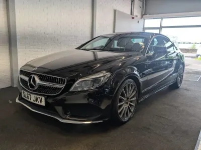 Used Mercedes CLS220 AMG Line Premium 2017 Black Coupe