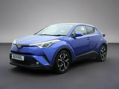 Used Toyota C-HR Design 122 HP (89 kW) 2019 Blue SUV