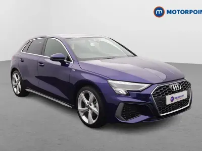 Used Audi A3 S-Line 2023 Blue Sedan