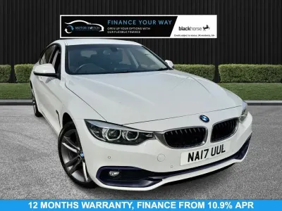 Usado BMW 420 Sport Line 190 HP (139 kW) 2017 Branco Coupé