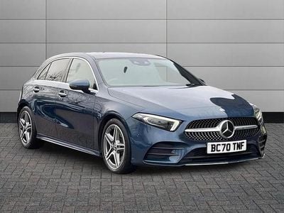 Blue Used 2020 Mercedes A250 AMG Line Premium Plus Hatchback | £20,890 (A bit pricey)